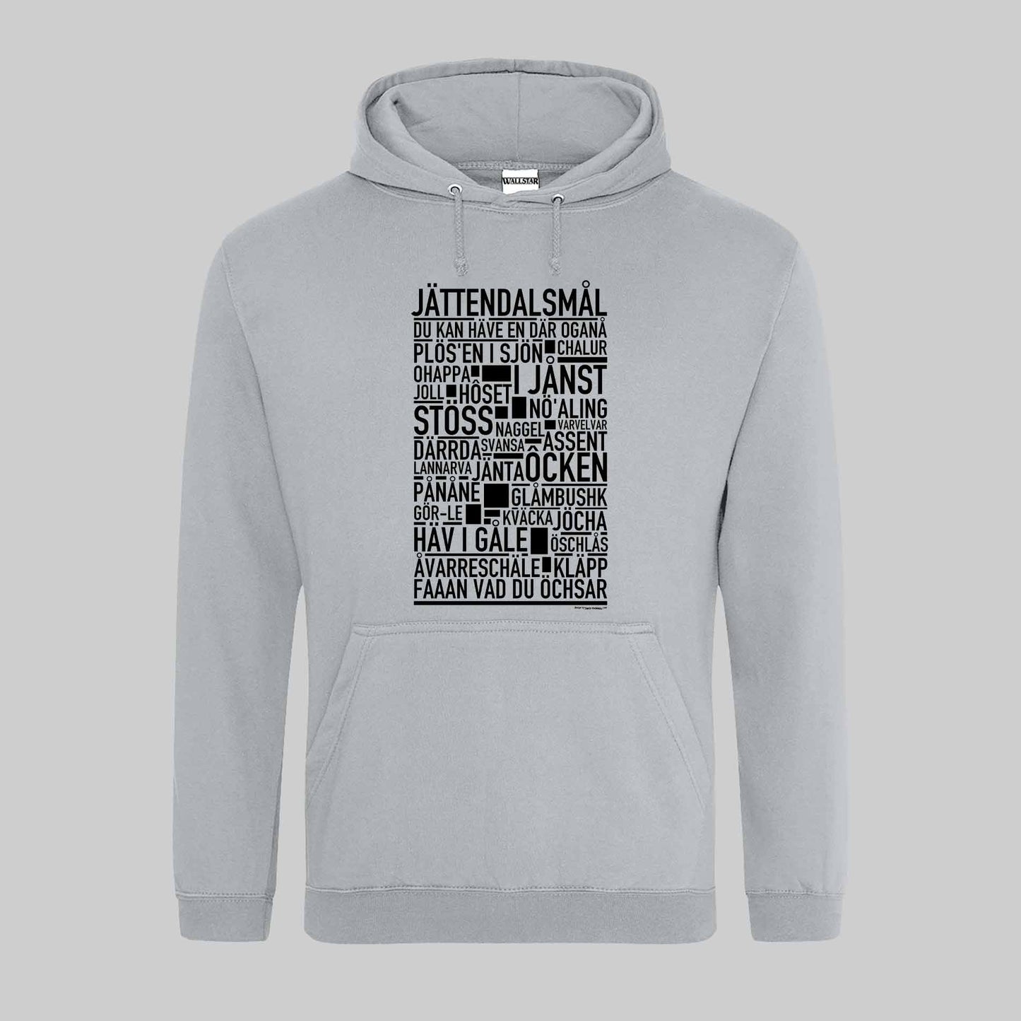 Jättendalsmål Dialekt Text Hoodie