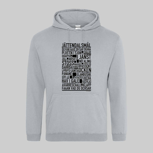 Jättendalsmål Dialekt Text Hoodie