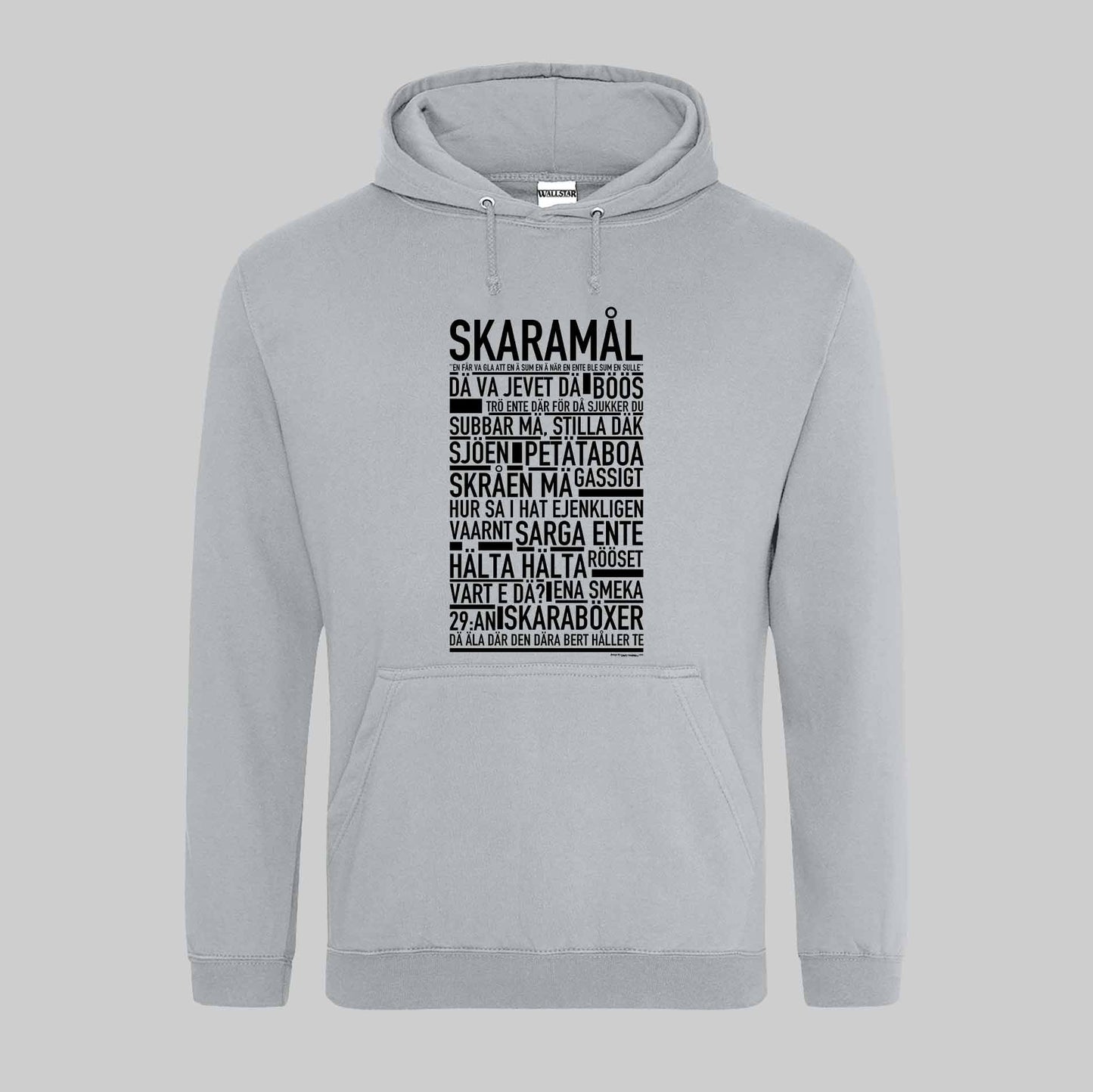 Skaramål Dialekt Text Hoodie
