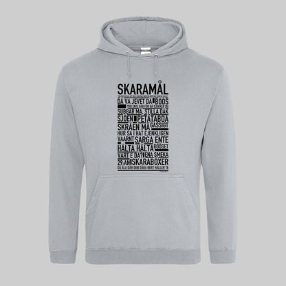 Skaramål Dialekt Text Hoodie