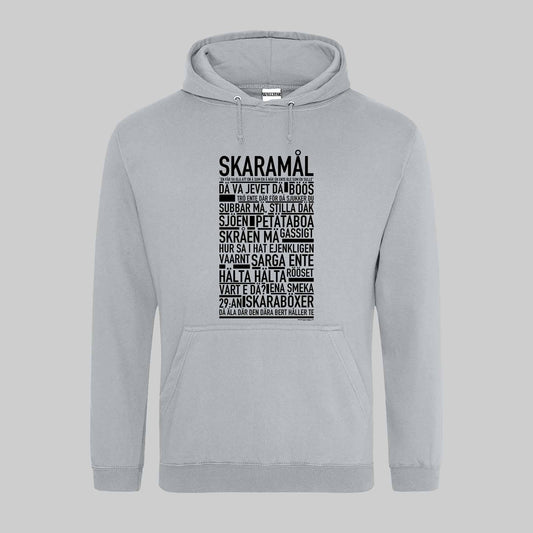 Skaramål Dialekt Text Hoodie