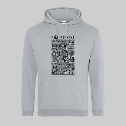 Fjällbackska Dialekt Text Hoodie
