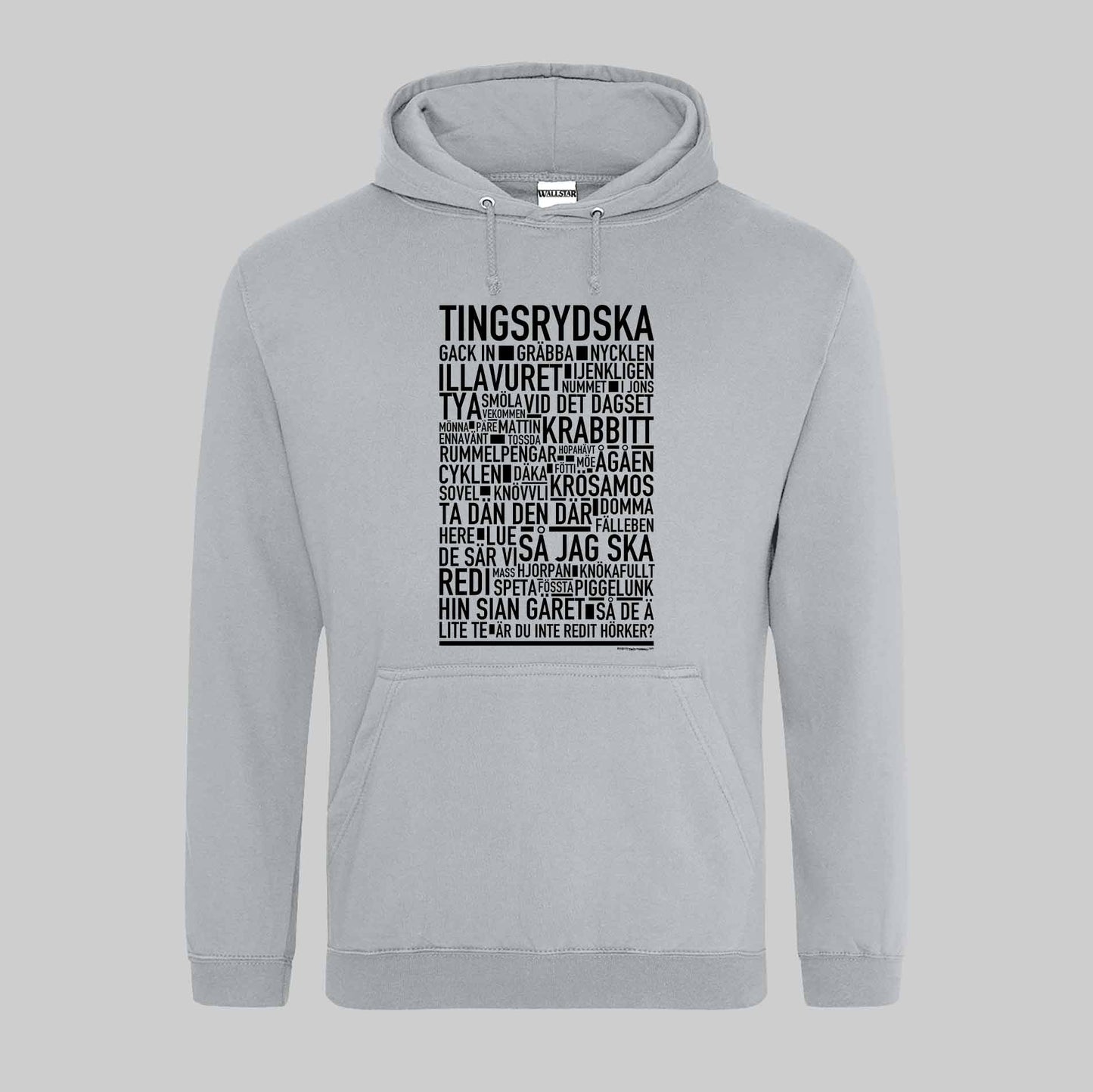 Tingsrydska Dialekt Text Hoodie