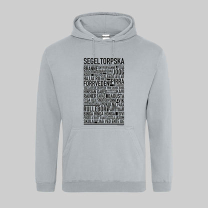 Segeltorpska Dialekt Text Hoodie