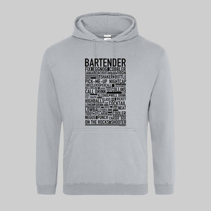 Bartender Text Hoodie