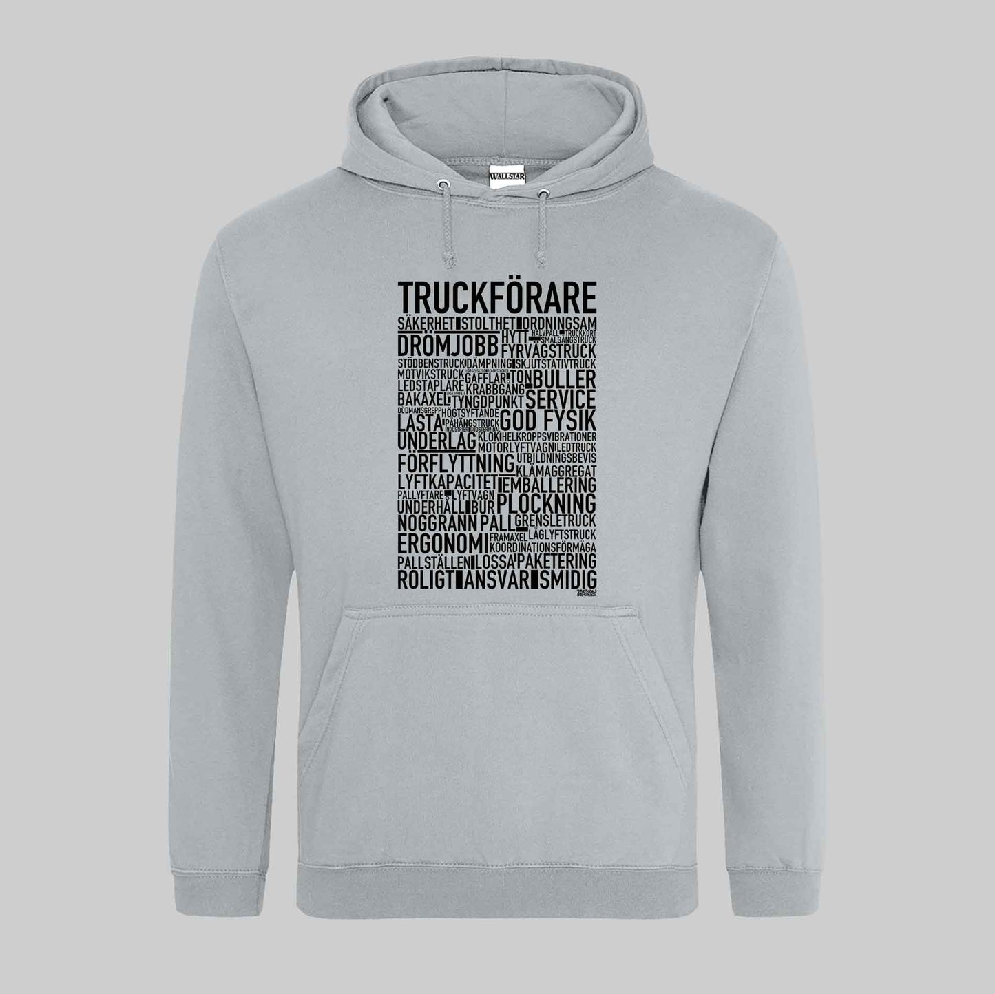 Truckförare Text Hoodie