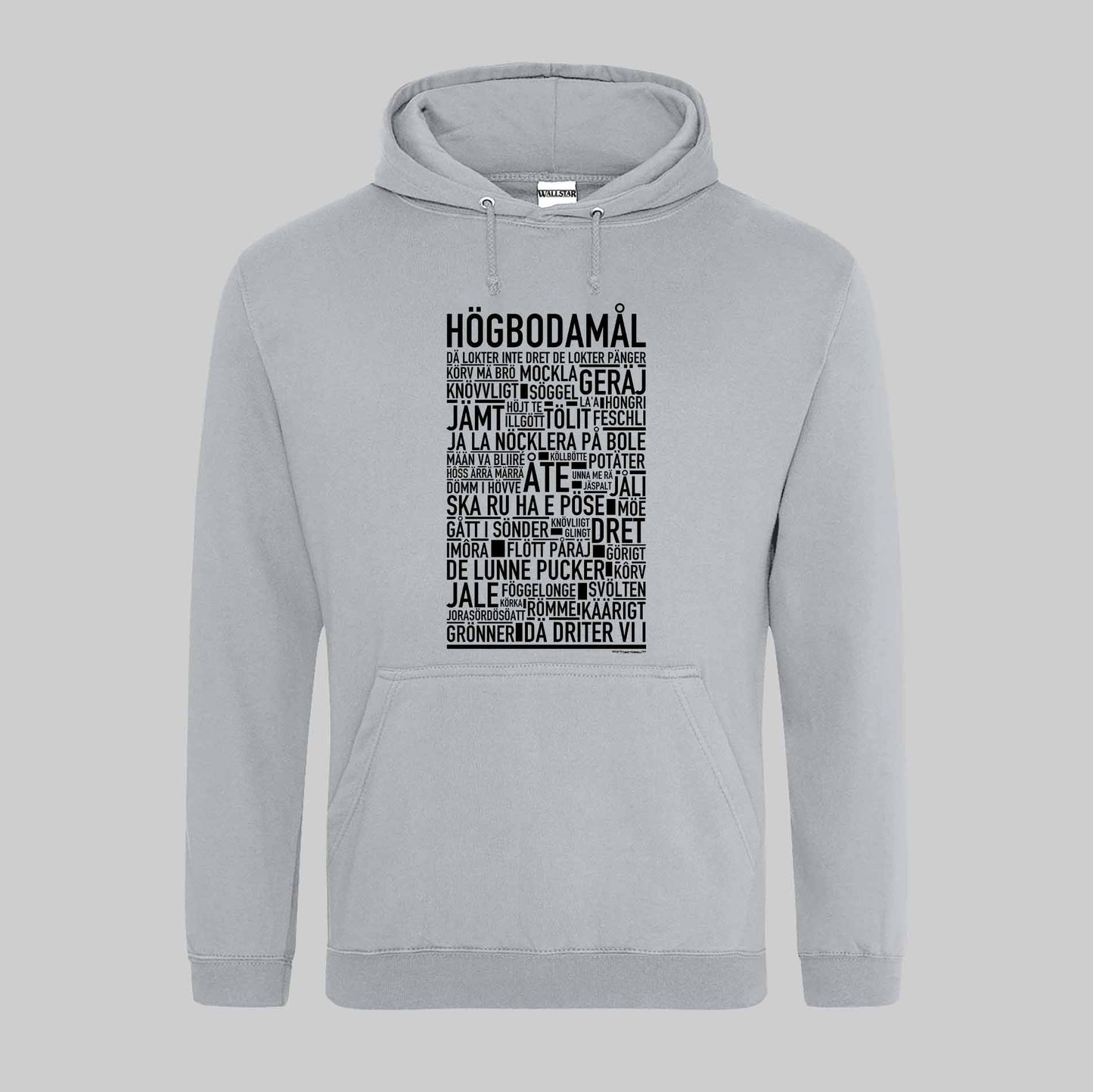 Högbodamål Dialekt Text Hoodie