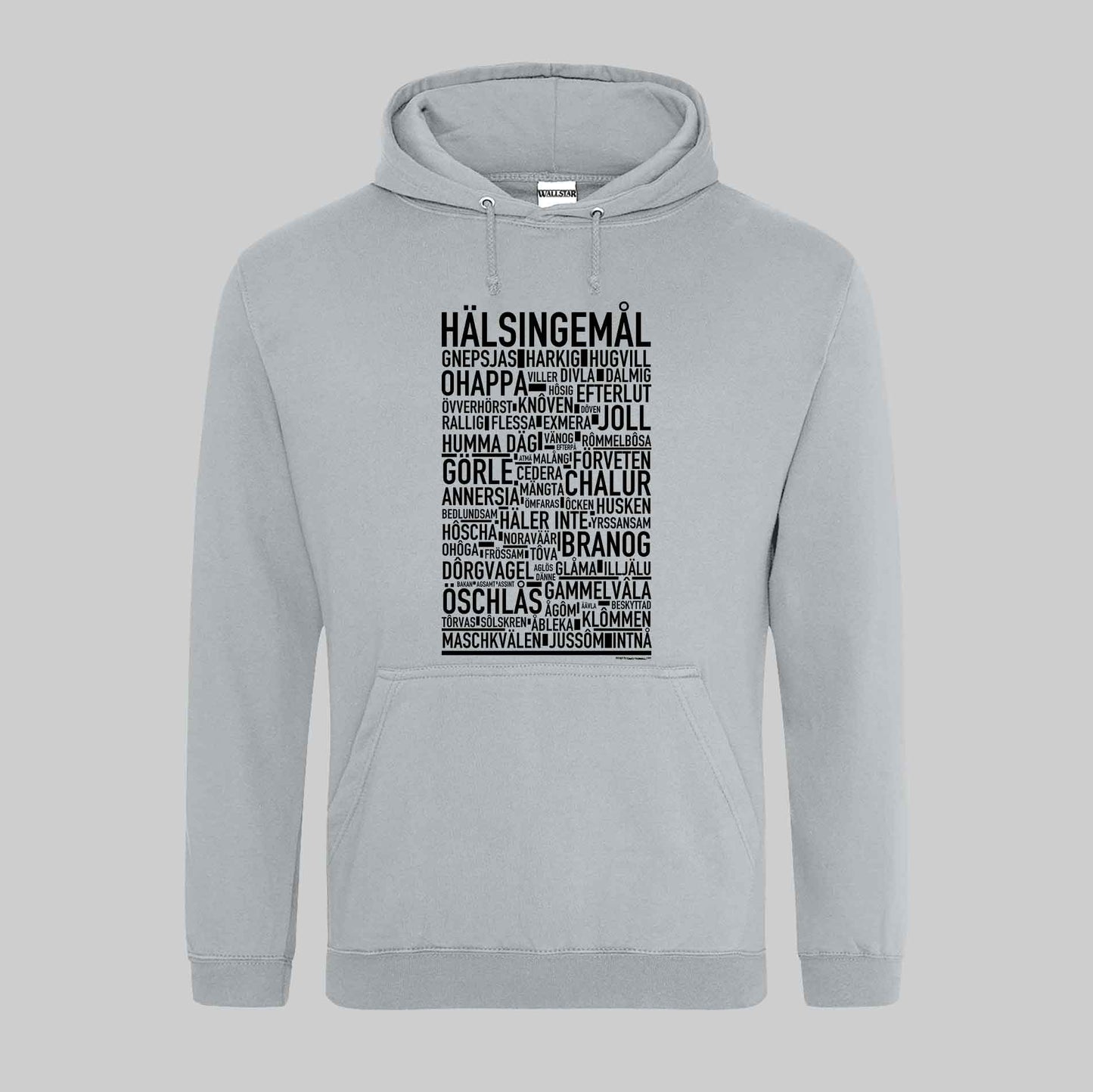 Hälsingemål Dialekt Text Hoodie