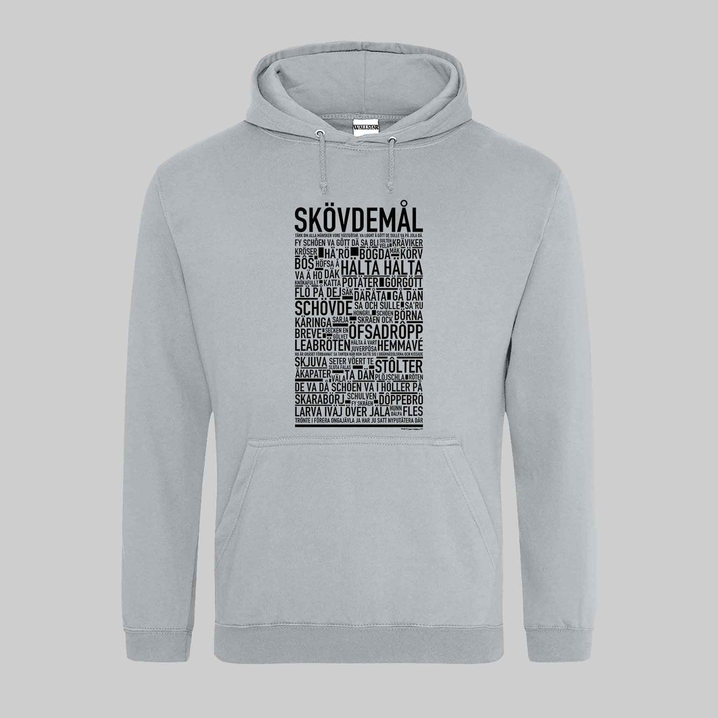 Skövdemål Dialekt Text Hoodie