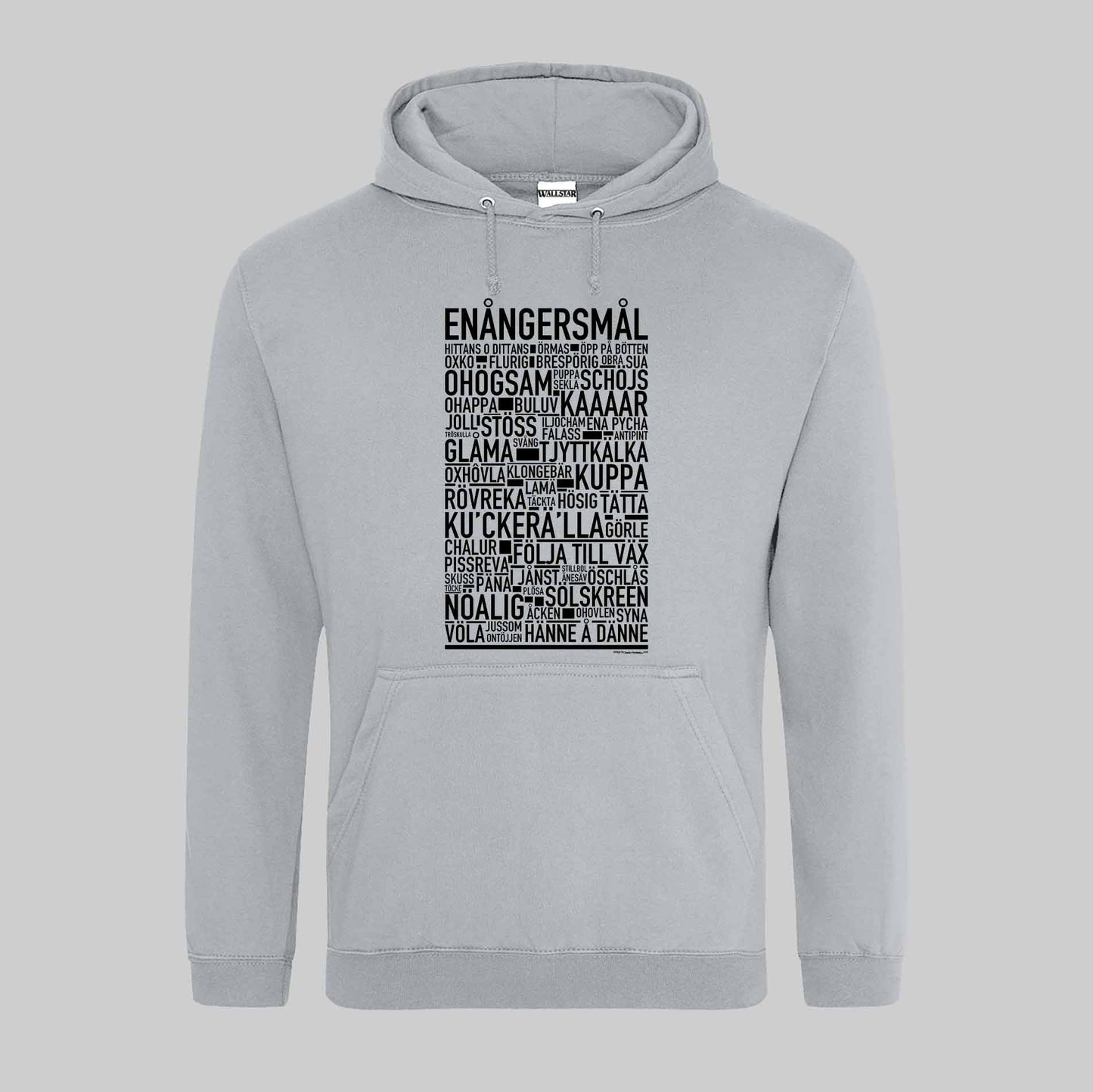 Enångersmål Dialekt Text Hoodie