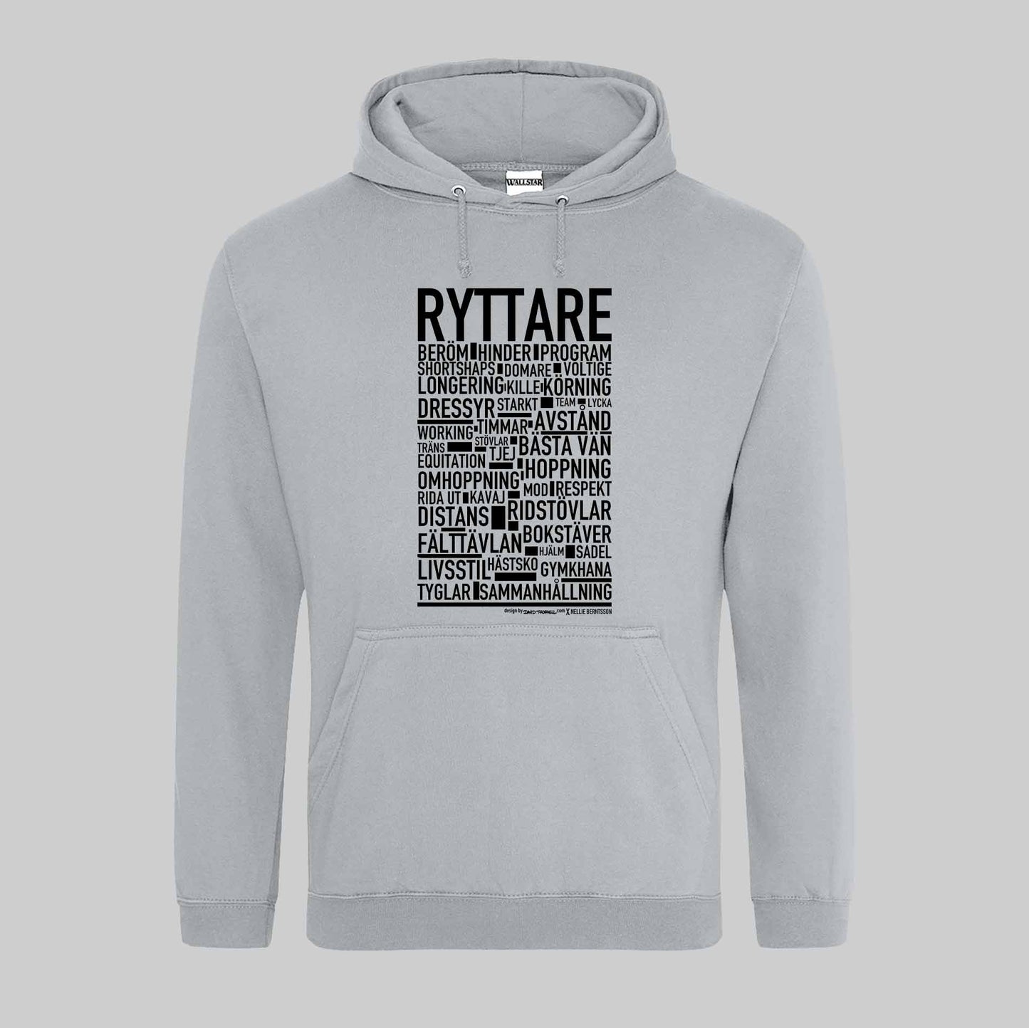 Ryttare Text Hoodie