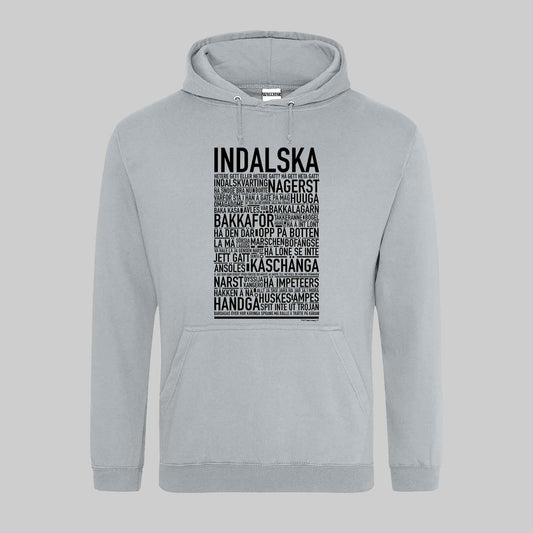 Indalska Dialekt Text Hoodie