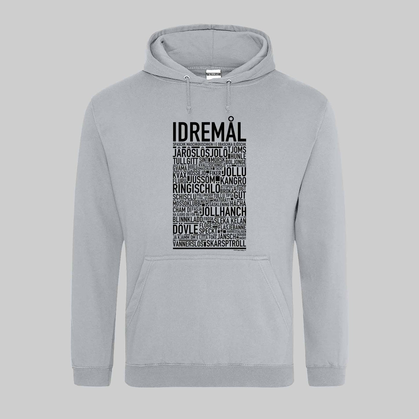 Idremål Dialekt Text Hoodie
