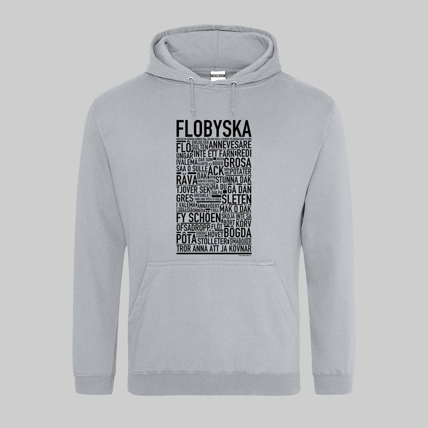 Flobyska Dialekt Text Hoodie
