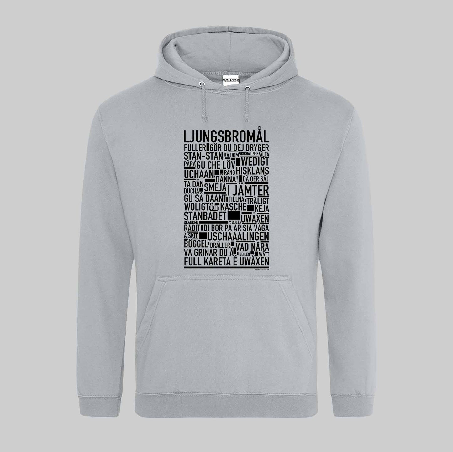 Ljungsbromål Dialekt Text Hoodie