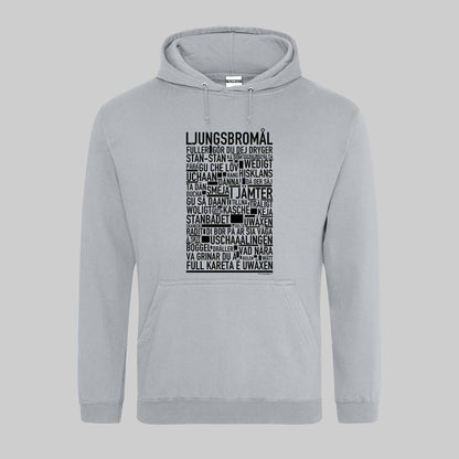 Ljungsbromål Dialekt Text Hoodie