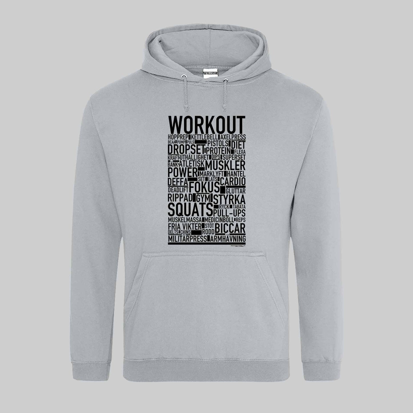Workout Text Hoodie
