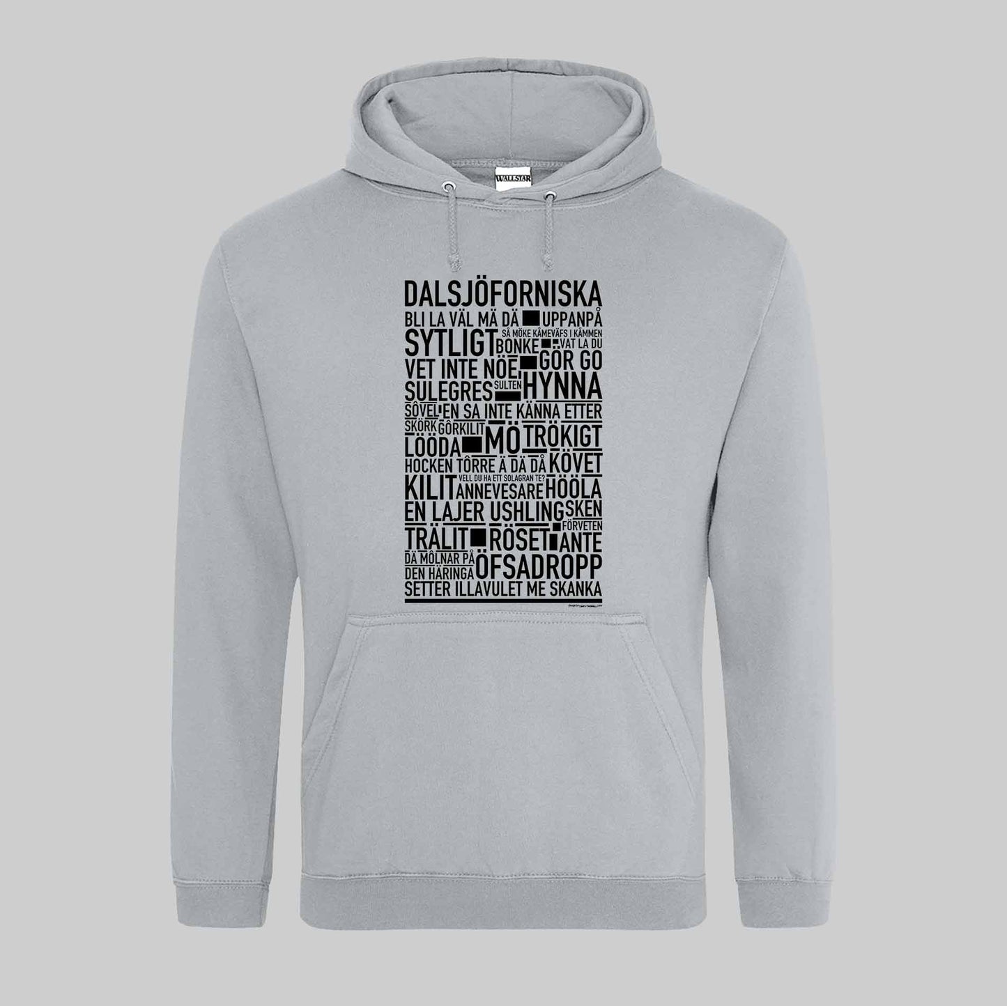 Dalsjöforsnitiska Dialekt Text Hoodie