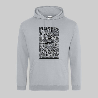 Dalsjöforsnitiska Dialekt Text Hoodie