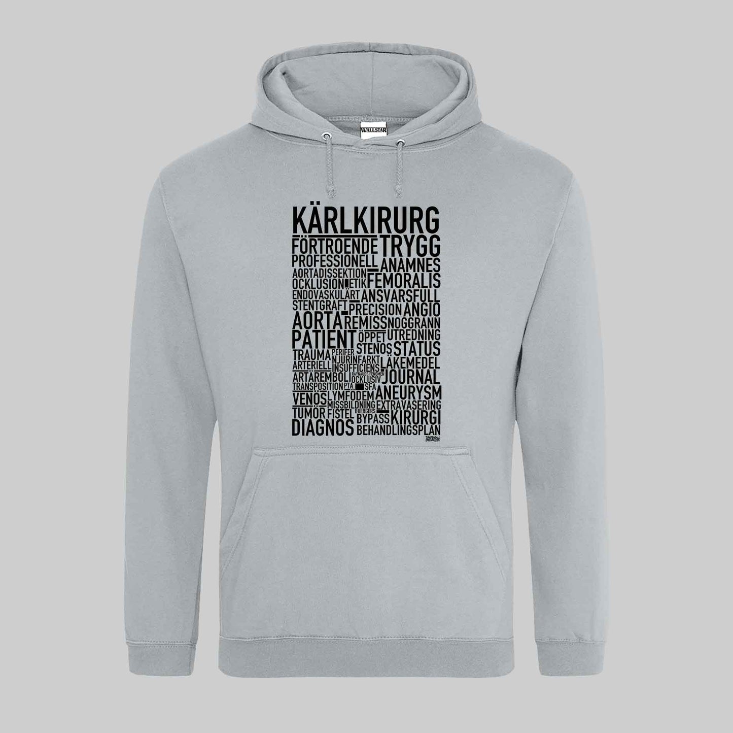 Kärlkirurg Text Hoodie