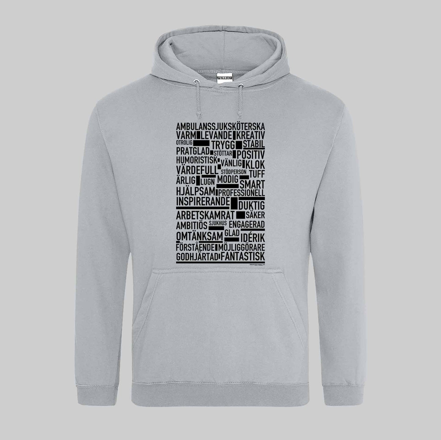 Ambulanssjuksköterska Text Hoodie