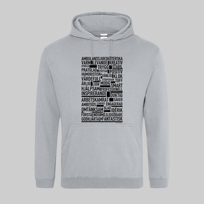 Ambulanssjuksköterska Text Hoodie