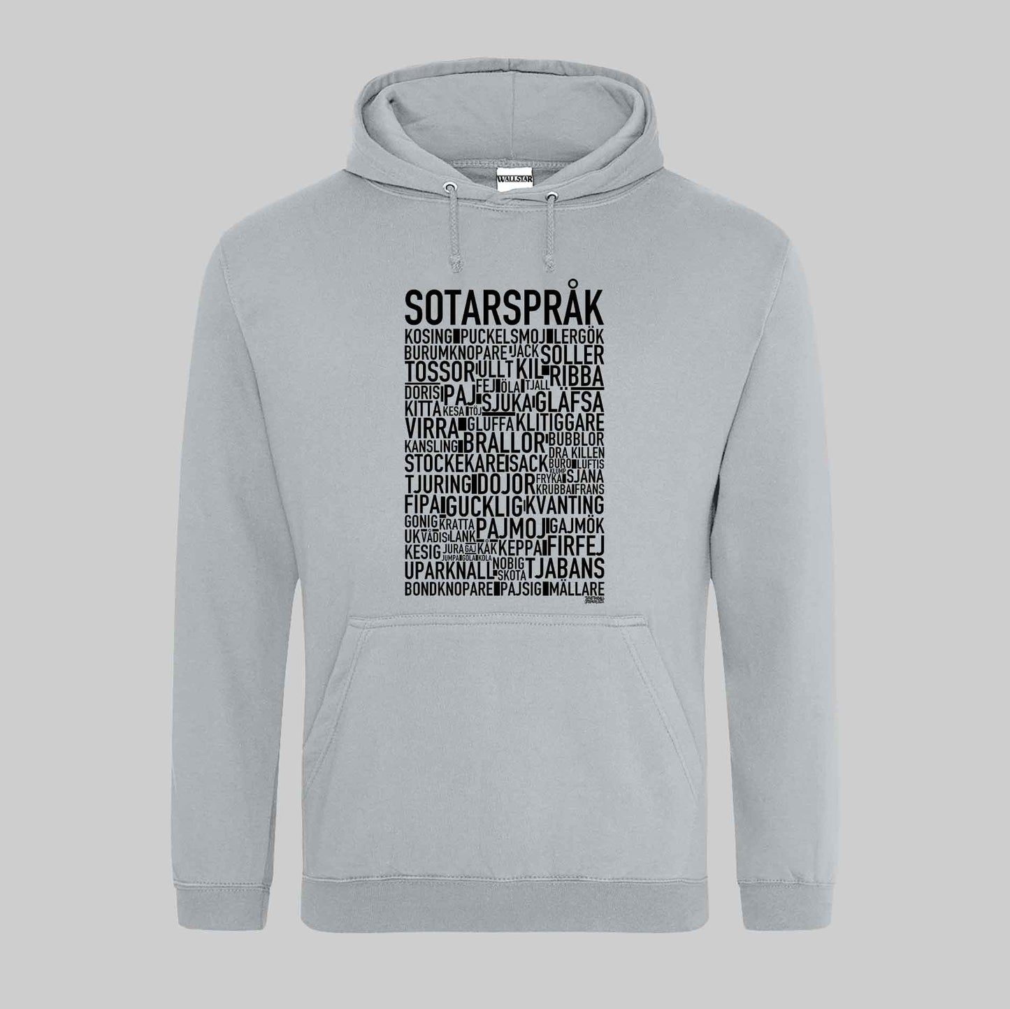 Sotarspråk Dialekt Text Hoodie