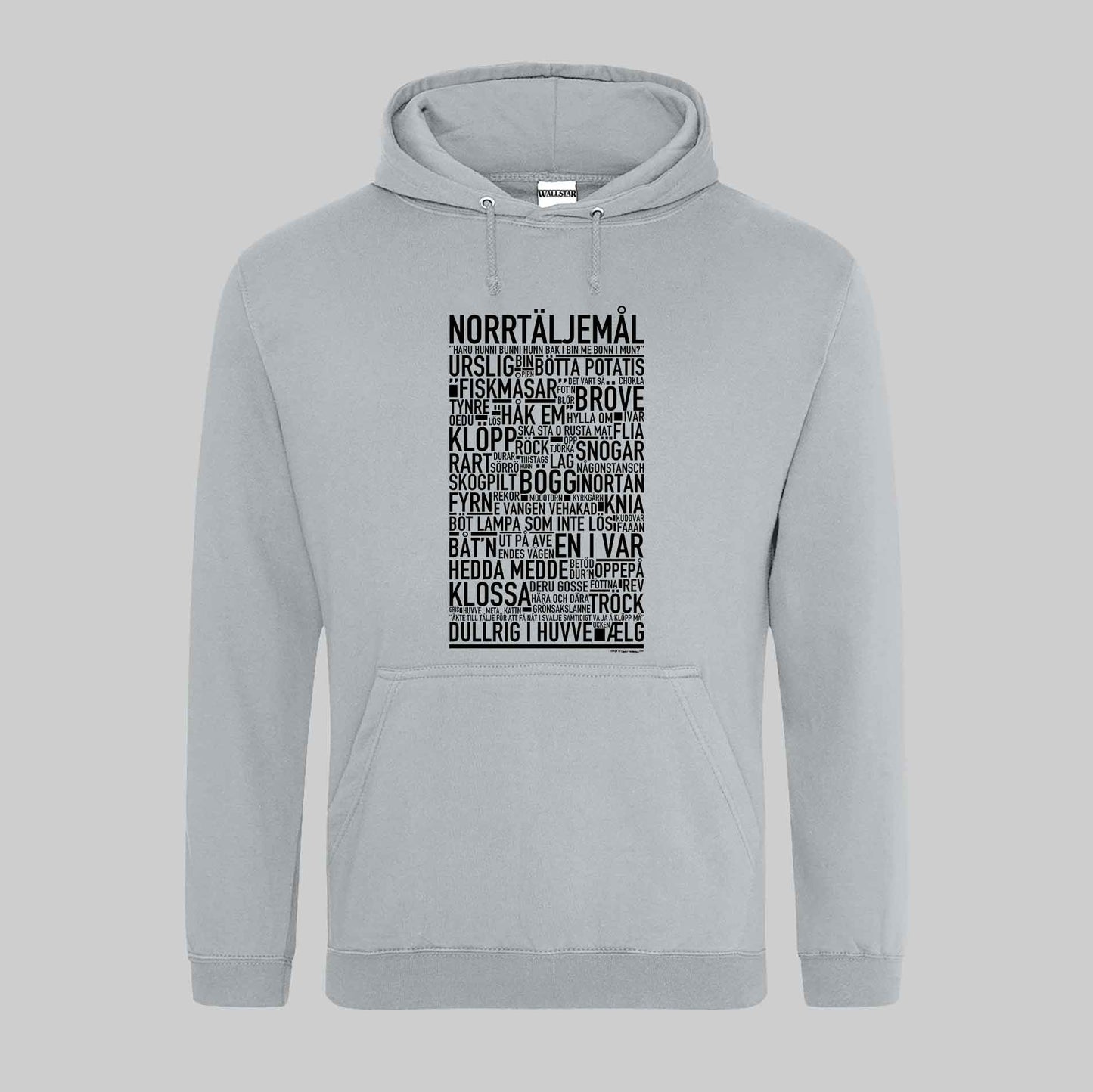 Norrtäljemål Dialekt Text Hoodie
