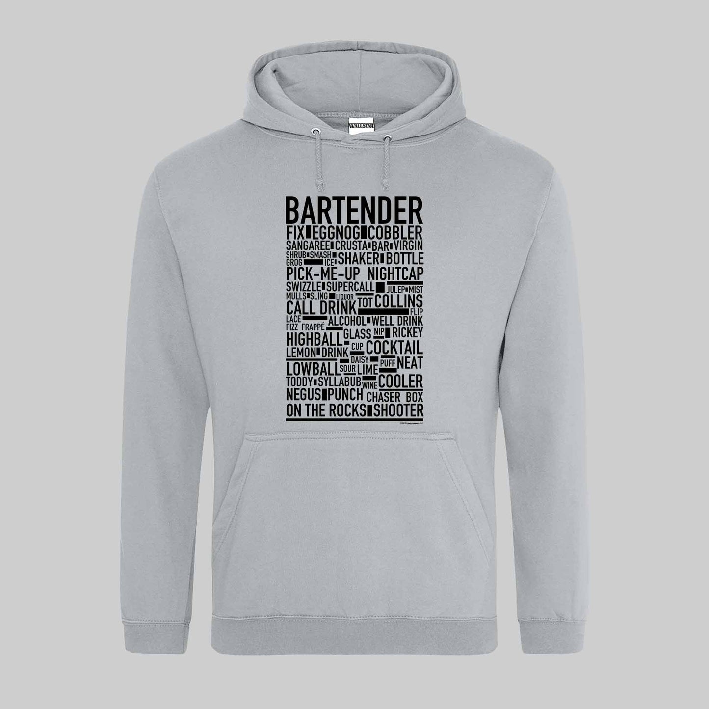 Bartender Text Hoodie