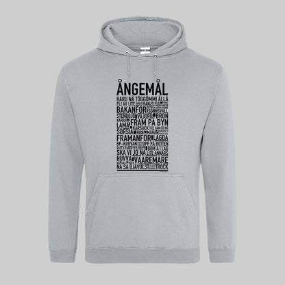 Ångemål Dialekt Text Hoodie
