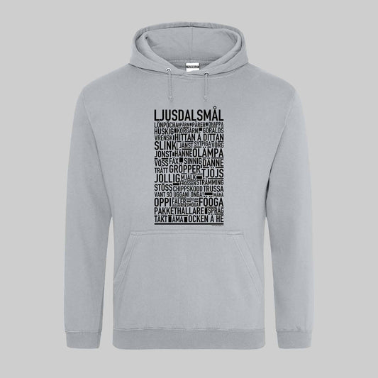 Ljusdalsmål Dialekt Text Hoodie
