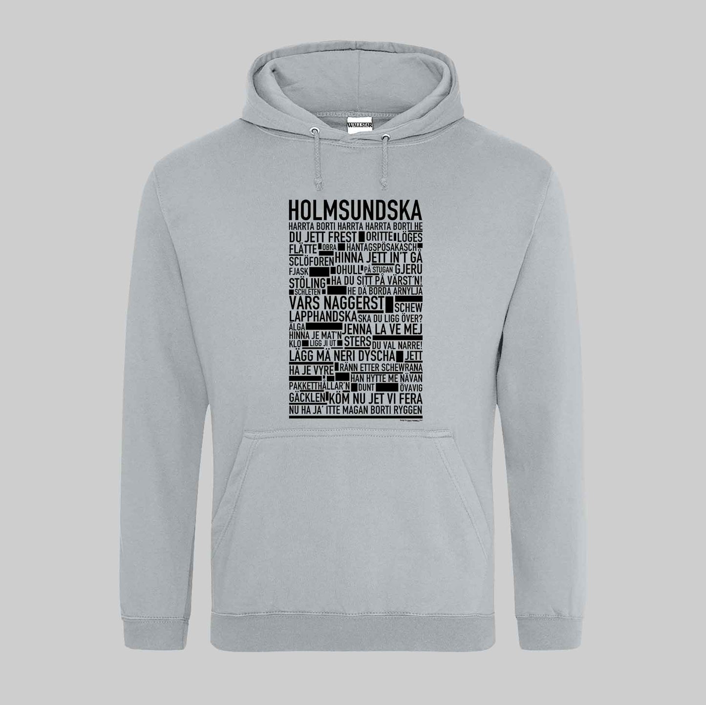 Holmsundska Dialekt Text Hoodie