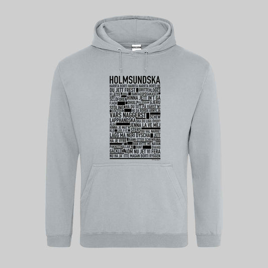 Holmsundska Dialekt Text Hoodie