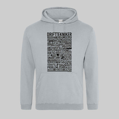 Drifttekniker Text Hoodie