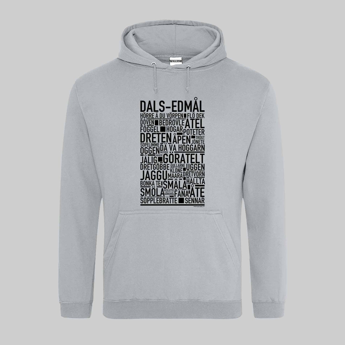 Dals-Edmål Dialekt Text Hoodie