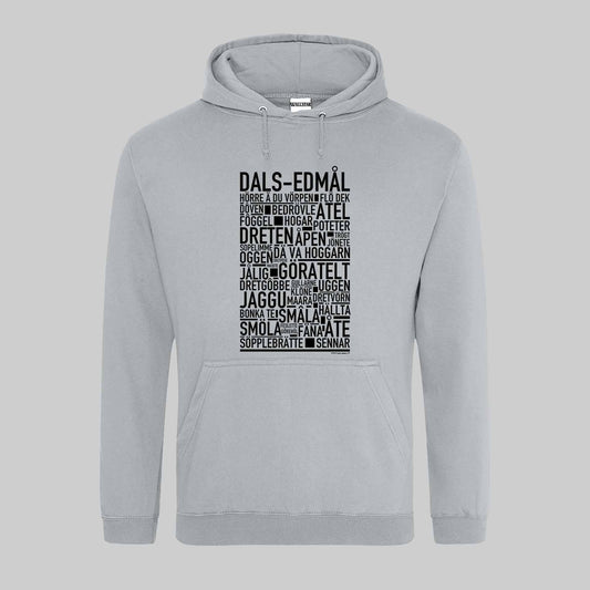 Dals-Edmål Dialekt Text Hoodie