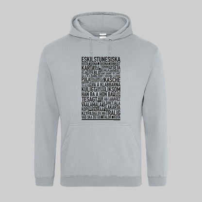 Eskilstunesiska Dialekt Text Hoodie