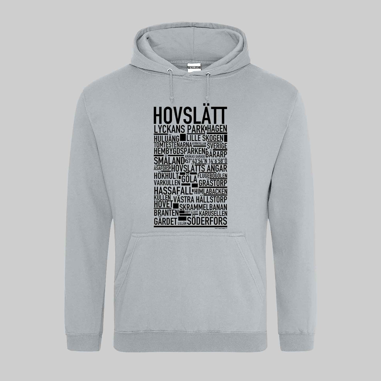Hovslätt Text Hoodie