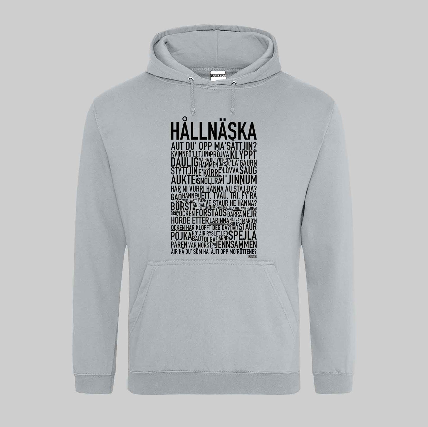 Hållnäska Dialekt Text Hoodie
