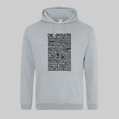 CNC Operatör Text Hoodie