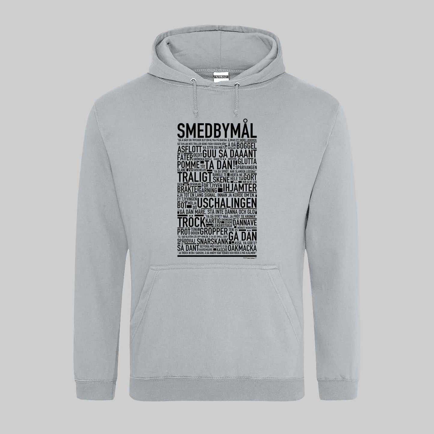 Smedbymål Dialekt Text Hoodie