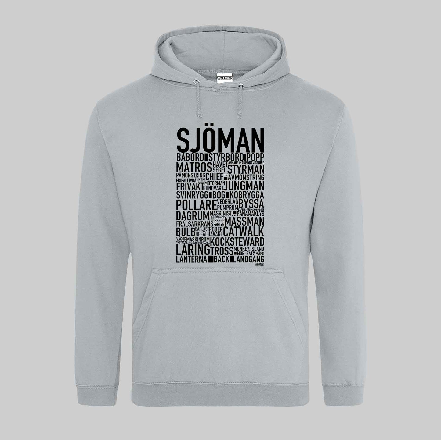 Sjöman Text Hoodie