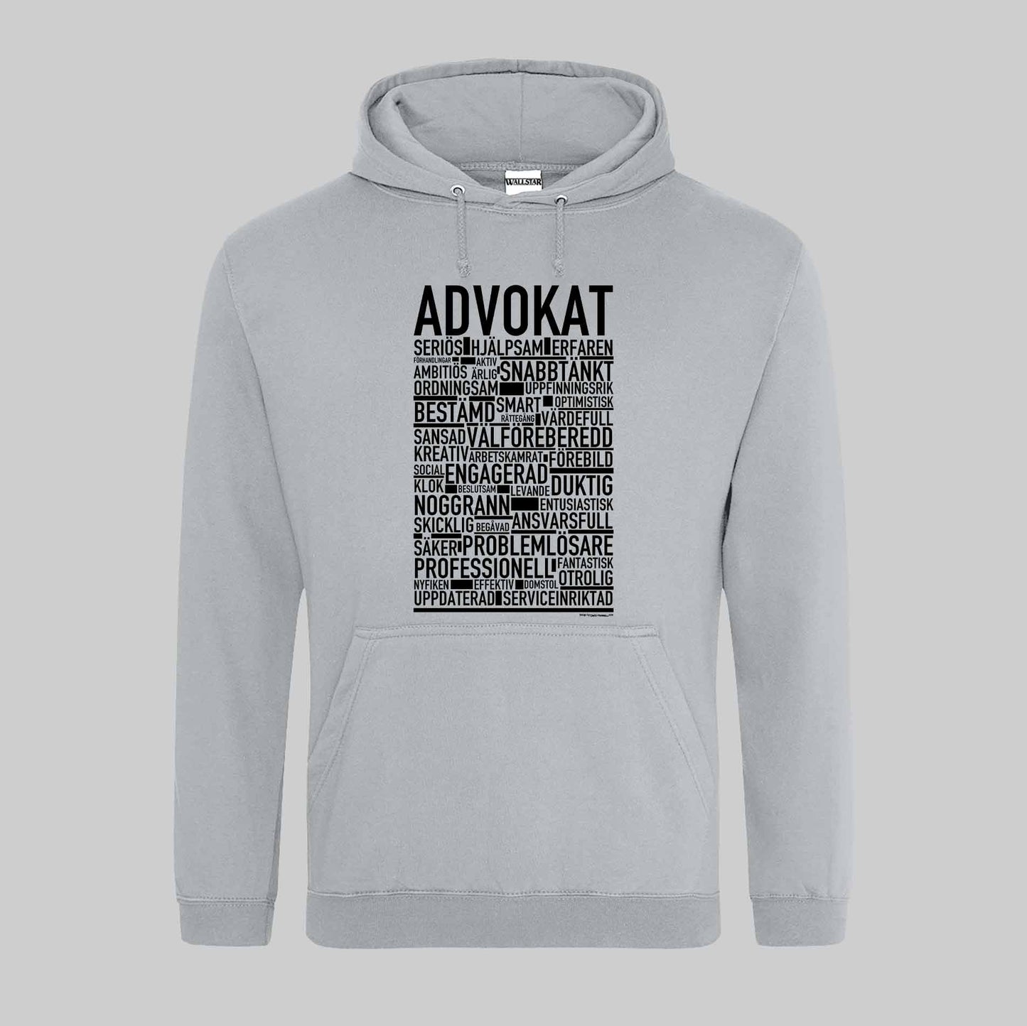 Advokat Text Hoodie