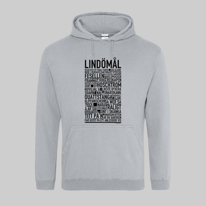 Lindömål Dialekt Text Hoodie