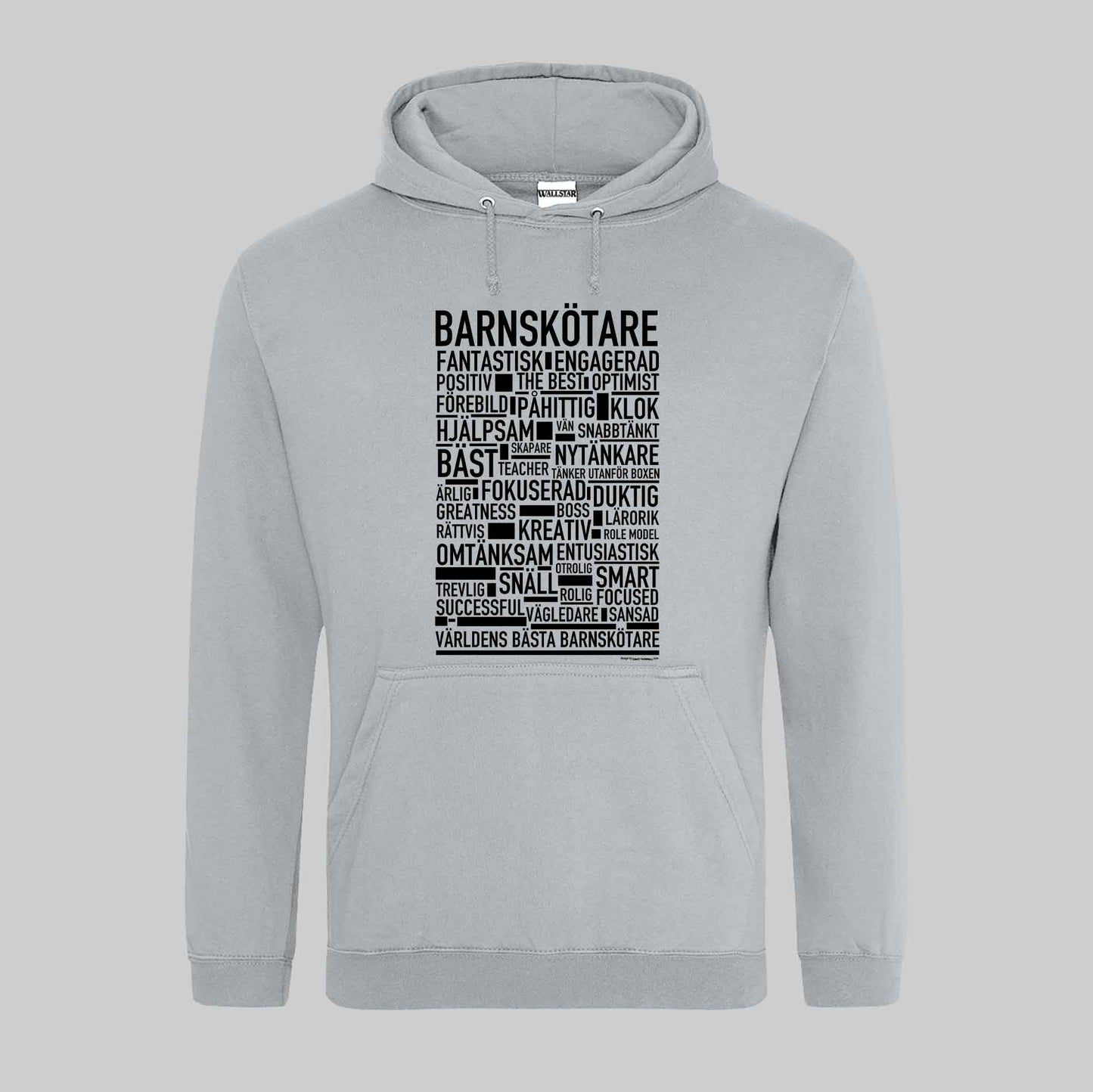 Barnskötare Text Hoodie