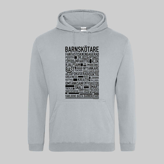Barnskötare Text Hoodie