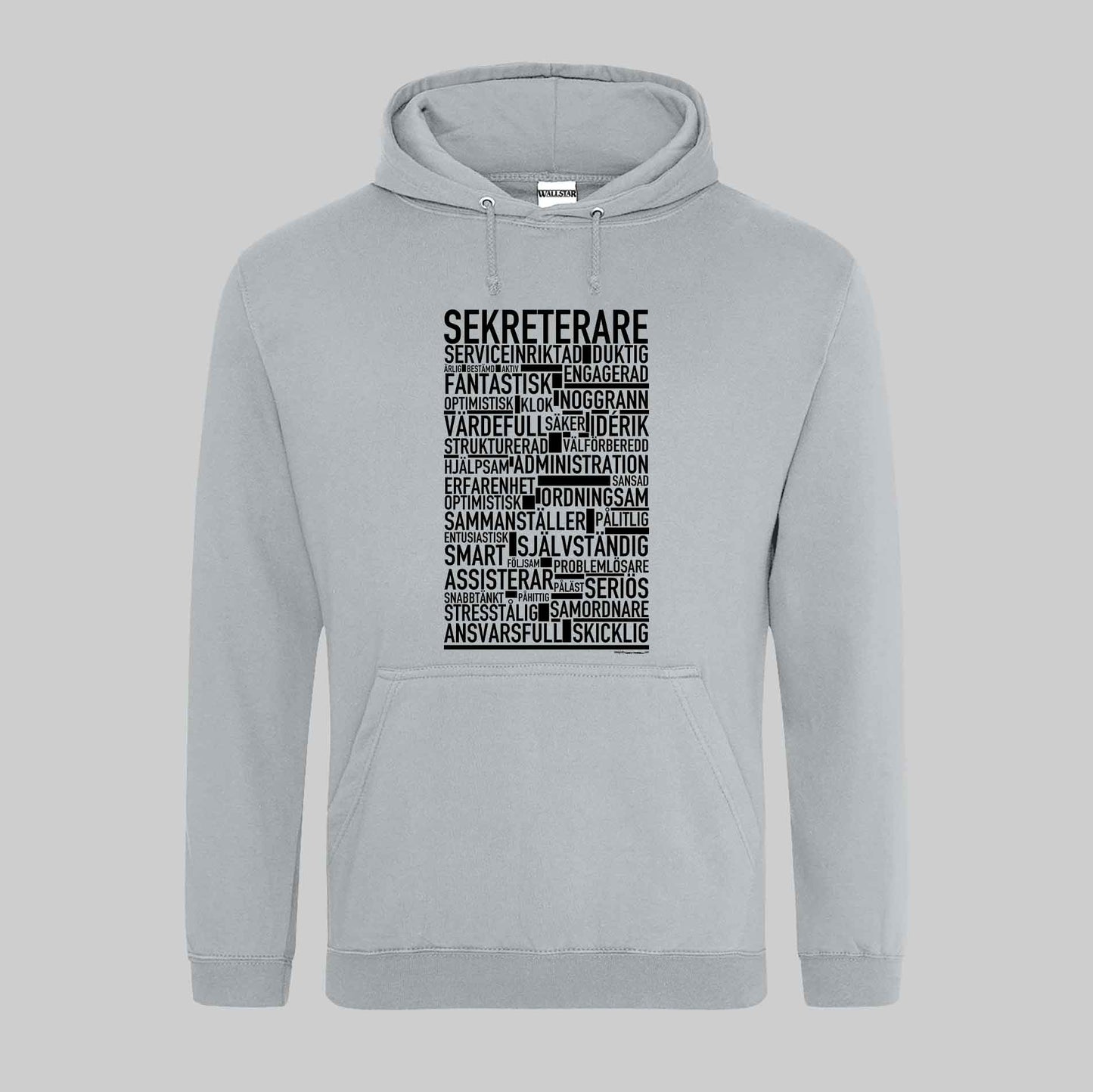 Sekreterare Text Hoodie