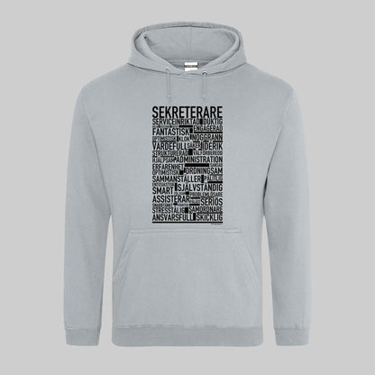 Sekreterare Text Hoodie