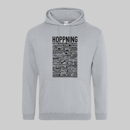 Hoppning Text Hoodie