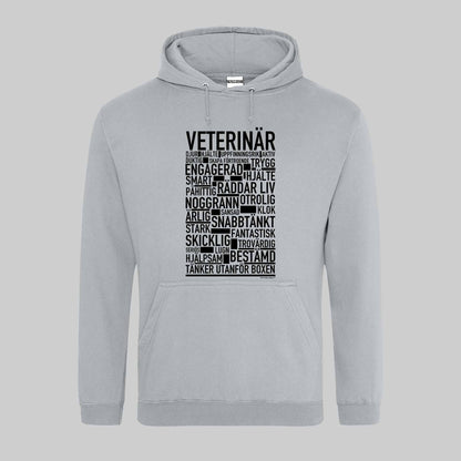 Veterinär Text Hoodie